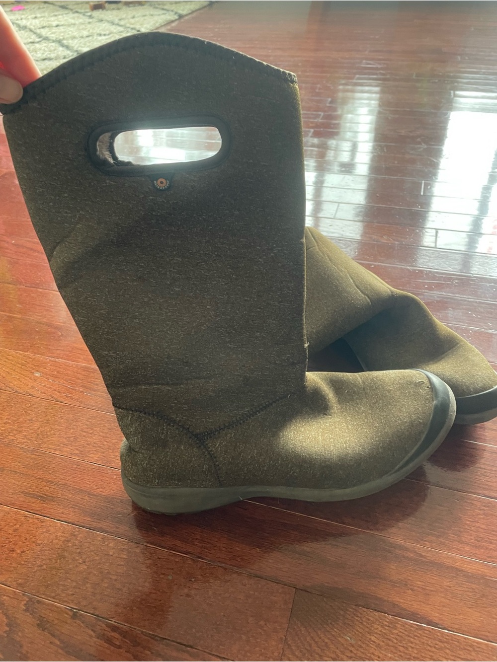 Women’s Waterproof Pull-On Boots in brown